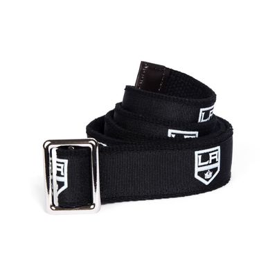 GELLS Los Angeles Kings NHL Hockey Belt Officially Licensed With Nickel Finished Brass Buckle And Logo Tin Youth Size Large