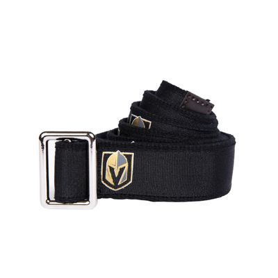 Vegas Golden Knights NHL Hockey Belt Officially Licensed With Nickel Finished Brass Buckle And Logo Tin Youth Size Small