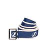 GELLS Tampa Bay Lightning NHL Hockey Belt Officially Licensed With Nickel Finished Brass Buckle And Logo Tin Youth Size Medium view 1