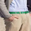 GELLS Vancouver Canucks NHL Hockey Belt Officially Licensed With Nickel Finished Brass Buckle And Logo Tin Adult Size Extra view 3