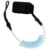 01 02 015 Paddle Board Ankle Strap, Heat Shrink Protection Surfboard Leash for Body for Surfboard(Transparent Blue core) view 1