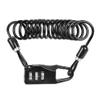 01 02 015 Bike Password Lock, Mountain Bike Helmet Lock Small Size and Lightweight for Home for Office view 1