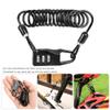 01 02 015 Bike Password Lock, Mountain Bike Helmet Lock Small Size and Lightweight for Home for Office view 4