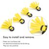 01 02 015 Fly Fishing Floats, High Density Universal Foam Strike Indicators for Fly Fishing(Yellow) view 3