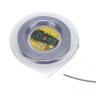 Qqmora Tennis String, Double Ribbed Design Tennis Racket String Reel Super 1 25mm/17g for Training(Grey) view 3