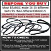 Treadmill Drive Belt | Part No. 8004642 | Replacement for Bowflex Max Trainers M3 M5 M7 view 2
