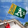 Oakland Athletics Flag Pole and Bracket Set view 2