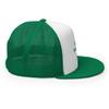 0% Irish 100% Drunk Embroidered Trucker Hat - Funny St. Patrick's Day Hat - Irish Shamrock Hat view 4