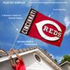 Cincinnati Reds Flag Pole and Bracket Set view 2