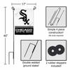 Chicago White Sox Garden Flag with Stand Holder view 3
