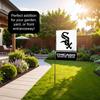 Chicago White Sox Garden Flag with Stand Holder view 4