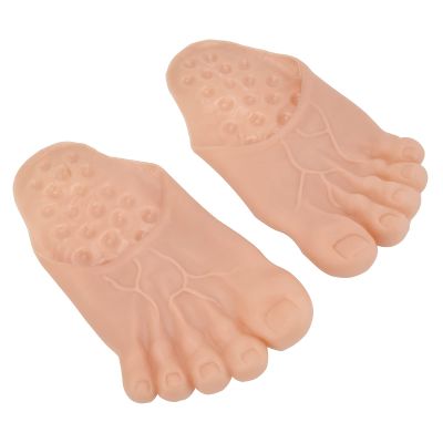 01 02 015 Cosplay Props, Costume Slippers Durable for Halloween Party for Fancy Ball(Flesh-Colored)
