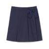 French Toast Girls Uniform Skirts, Pleated Knot Scooter, Navy, 12 view 1
