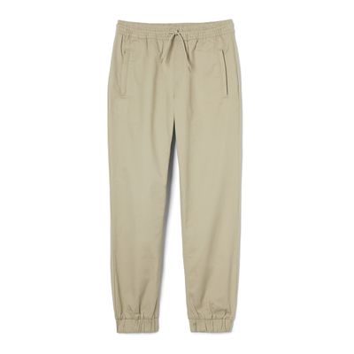 French Toast Boys Zip Pocket Jogger, Khaki, 5