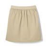 French Toast Girls Uniform Skirts, Pleated Knot Scooter, Khaki, 20 view 2