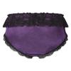 FEESHOW Men's Shiny Satin Lace Ruffle Underwear Bikini Briefs Sissy Crossdress Panties Purple Medium view 2