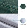 susiyo Natural Green Leaves Yoga Towel with Storage Mesh Bag Soft Sweat Absorbent Non Slip Hot Yoga Towels Ideal for Women & Men Travel 73" x 27" view 4