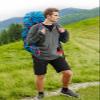 Woitury Mens UPF 50+ UV Sun Protection Clothing Jacket Hoodie With Pockets Lightweight Fishing Hiking Cooling Shirts Dark gray-M view 3