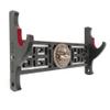 BDOUyi Sword Holder Katana Stand Wall Mount Samurai Sword Rack Stand Red Velvet Style for Katana Wakizashi-Red Velvet-1Tier