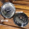 Brass Compass Antique Finish Titanic Compass Vintage Nautical Sailor Article - Maritime Magnetic Gift Camping Compass Engraved with Gift for Boyfriend Girlfriend, Engagement, Anniversary, Wedding Gift view 3