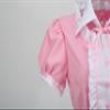 Colorful House Women's Cosplay French Apron Maid Fancy Dress Costume (3X-Large, Pink-6Pcs) view 4