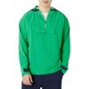 Amazon Essentials Men's Athletic Lightweight Stretch Woven Colorblock Anorak Hiking Running Jacket, Green, Medium view 1