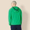 Amazon Essentials Men's Athletic Lightweight Stretch Woven Colorblock Anorak Hiking Running Jacket, Green, Medium view 3