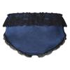 Moily Men's Satin Shiny Lace Trim Bowknot Bikini Briefs Panties Sissy Crossdressing Underwear Dark_Blue X-Large view 2