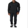 Amazon Essentials Men's Athletic Lightweight Stretch Woven Colorblock Anorak Hiking Running Jacket, Black  Original, X-Large view 3