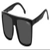 Carrera 8055/S Black/Grey 58/16/145 Men's Sunglasses view 1
