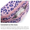 HotStyle 521s Fashion Fanny Pack, Small Waist Bag for Hiking, Cross Body Style Cute for Women, Kids & Girls, Cheetah, Pink/Purple view 4