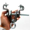 WANLIAN I-Beam Heavy Bag Hanger; Steel Clamp for Heavy Bag. Suitable for I-Beams with Bottom Width 2.5" 6.3cm7.5" 19cm; Can Withstand 450 Lbs view 3