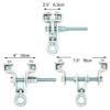 WANLIAN I-Beam Heavy Bag Hanger; Steel Clamp for Heavy Bag. Suitable for I-Beams with Bottom Width 2.5" 6.3cm7.5" 19cm; Can Withstand 450 Lbs view 4