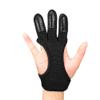 Mumian Archery Glove,Protective Leather Gloves for Recurve Bow and Compound Bow Men and Women,Finger Tab for Hunting Bow with Archery Equipment and Protective Gear Accessories (XL, Black) view 2