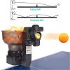 WZFANJIJ Table Tennis Robot Ping Pong Ball Machine Serves,with 36 Different Spin Balls, 40mm Regulation Ping Pong Balls Automatic Table Tennis Machine view 3