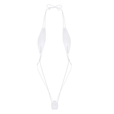 RUNQHUI Women's Mini Monokini Swimsuit Extreme Micro Bikini Thong One Piece Sling Shot Swimsuits White One Size