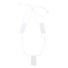 RUNQHUI Women's Mini Monokini Swimsuit Extreme Micro Bikini Thong One Piece Sling Shot Swimsuits White One Size view 3