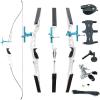 68" Black Hunter Recurve Bow for Adult Takedown Competition Athletic Bow Riser Aluminum Alloy 26lbs-40lbs Suitable for Beginner Archery Practice Competition Outdoor Target Right Hand (26 lbs) view 1