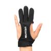 Mumian Archery Glove,Protective Leather Gloves for Recurve Bow and Compound Bow Men and Women,Finger Tab for Hunting Bow with Archery Equipment and Protective Gear Accessories (S, Black)
