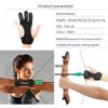 Mumian Archery Glove,Protective Leather Gloves for Recurve Bow and Compound Bow Men and Women,Finger Tab for Hunting Bow with Archery Equipment and Protective Gear Accessories (S, Black) view 3