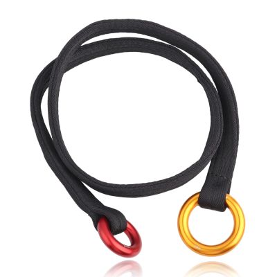 HERCHR Tree Arborist Friction Saver, 22KN Tree Climbing Cambium Saver Loop Belt Arborist Sling Rope Retrievable Anchor, 120cm/47.2inch