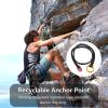 HERCHR Tree Arborist Friction Saver, 22KN Tree Climbing Cambium Saver Loop Belt Arborist Sling Rope Retrievable Anchor, 120cm/47.2inch view 3