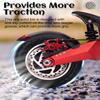 GLDYTIMES 10 Inch Scooter Tire 60/70-6.5 10x2.5 Solid Tire Fit for Segway Ninebot Max G30P G30LP G2 F2 pro~Gotrax G4 G5 G6 GMAX Ultra~Hiboy Max 3 Electric Scooter, 10x2.5-6.5 Tubeless Front Rear Wheel view 2