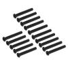 Aoutecen Tennis Racket Grommets Parts, Single Hole Design Nylon Material Tennis Racket Wire Tube Feel Comfortable for Racquet(3.2 * 25mm) view 1