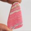 ABC Jewelry Mart Natural Rhodochrosite Cabochon Flat Back Side Size 38x27x3.5 MM Jewelry Making Component view 2