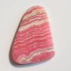 ABC Jewelry Mart Natural Rhodochrosite Cabochon Flat Back Side Size 38x27x3.5 MM Jewelry Making Component view 4