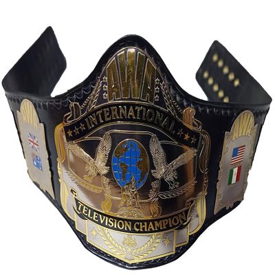 BPS Customized AWA WORLD HEAVYWEIGHT WRESTLING CHAMPIONSHIP TITLE BELT ADULT