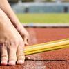 Flylin Relay Baton, 3 Pcs Athletics Aluminum Batons Track Field Relay Batons Running Baton for Race Running Outdoor Sports Practice Athlete (Gold) view 2