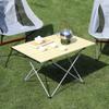 YZYL Heat Resistant Ultra Light Aluminum Compact, Camping Folding Table with Carry Bag, Three Sizes view 2