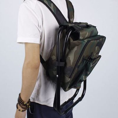 YZYL Camping Field Light Stool Backpack Backpack Ice Bag Solid and Durable Three-in-one